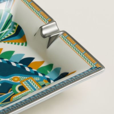 エルメス　アッシュトレイ　ピンクのお花 wigggy_care90-32